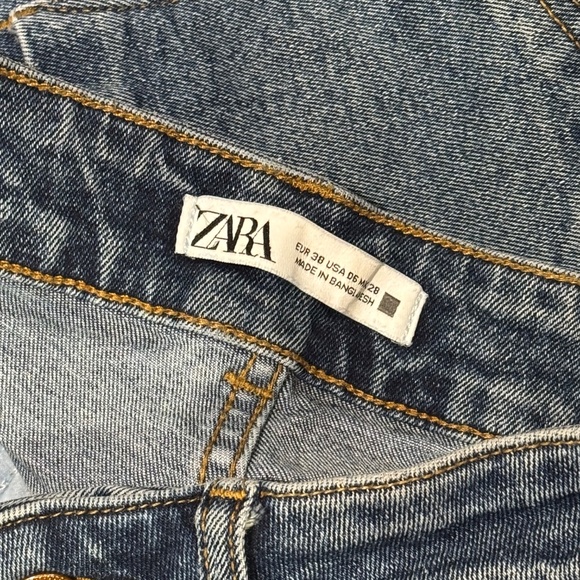 Zara Straight ankle demin size 6 - Picture 4 of 4